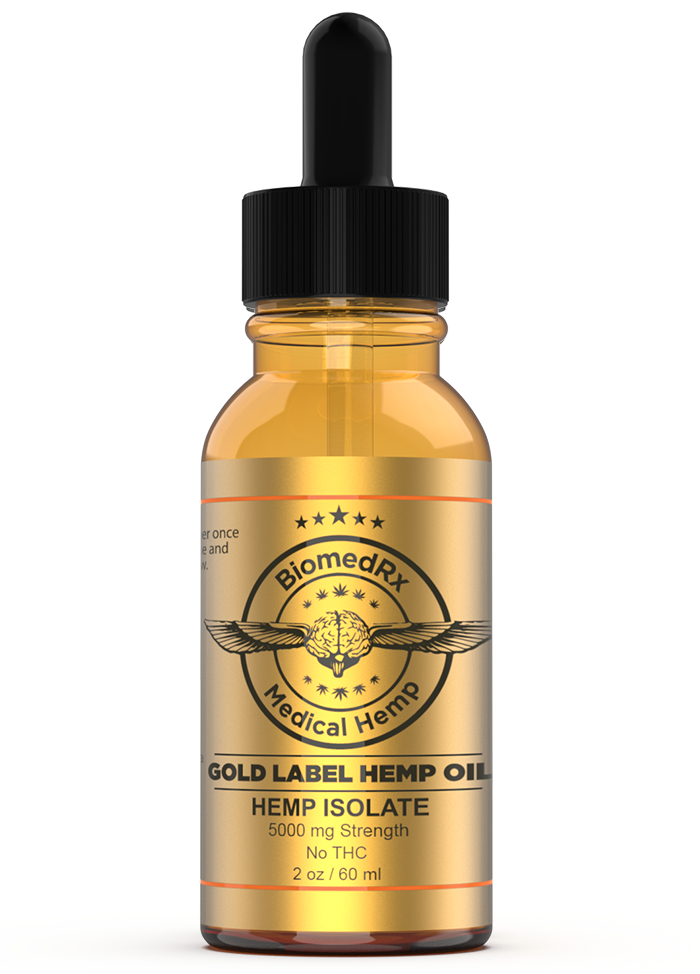 Gold Label CBD Oil 5,000mg Strength